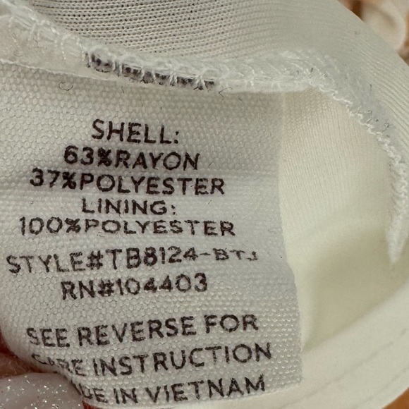 Boho Puff Sleeve Mini Dress | Rust Floral | Blu Pepper Size S - Picture 6 of 6